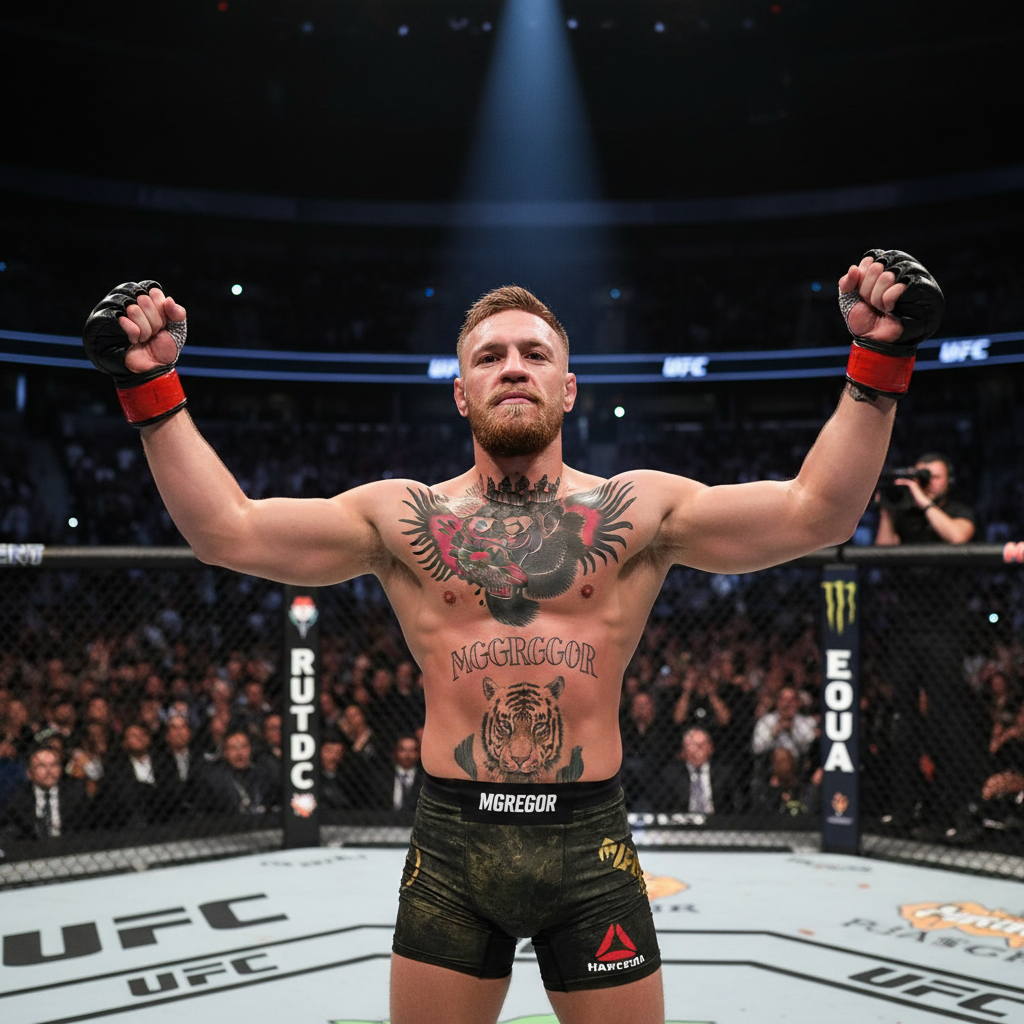 Конор Макгрегор вновь возвращается в UFC после долгого перерыва  