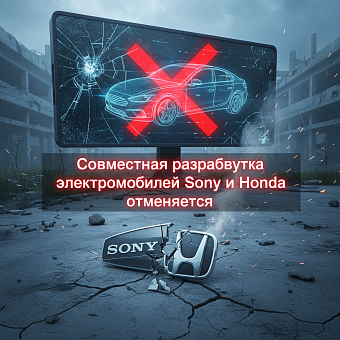 Совместная разработка электромобилей Sony и Honda отменяется